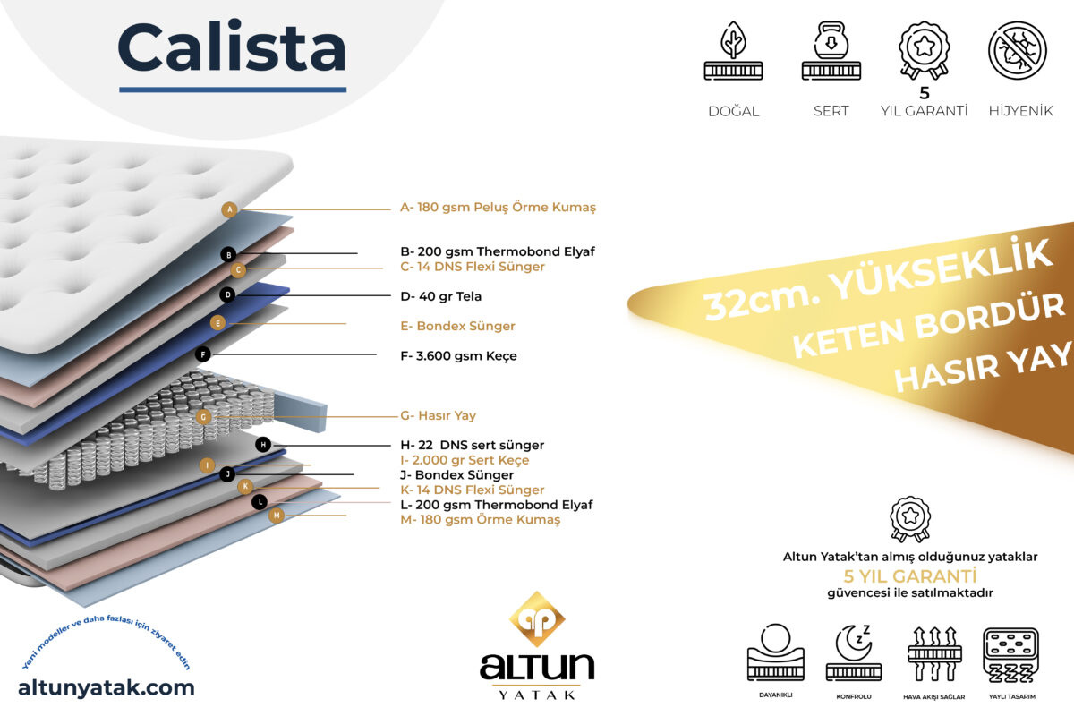 Altun Yatak Calista