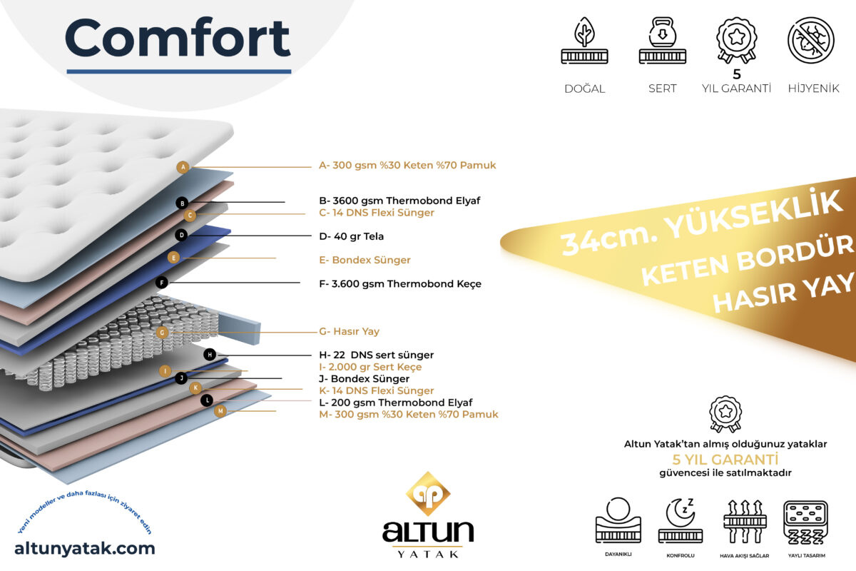 Altun Yatak Comfort