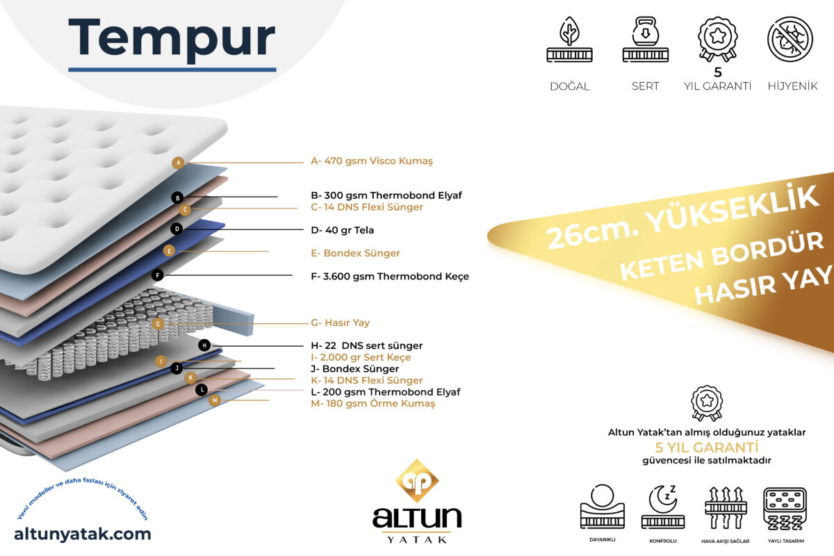 Altun Yatak Tempur